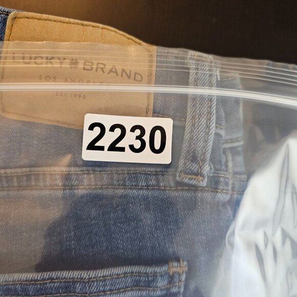 Lucky Brand Jeans Women 00/24 25x27 Mid Rise Super Skinny Ava Blue Denim Stretch - Picture 12 of 12